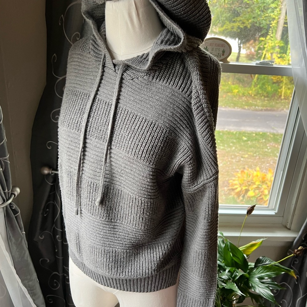 Charcoal Knit Sweater